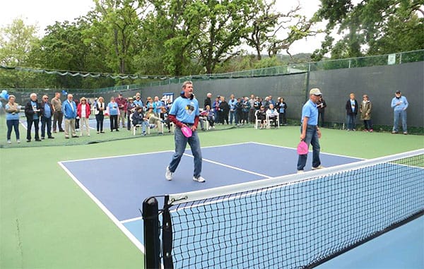 Pickleball tourney.